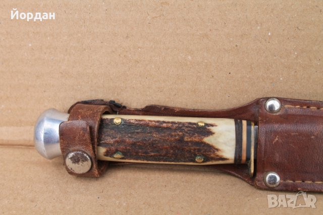 Немски ловен нож, снимка 2 - Антикварни и старинни предмети - 40737400