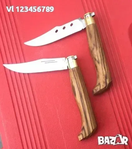 Сгъваем ловен нож Русия -Ст.65х13 ; размери 95х215 