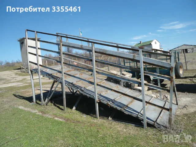 продавам желязна рампа за животни, снимка 4 - Крави - 49414921