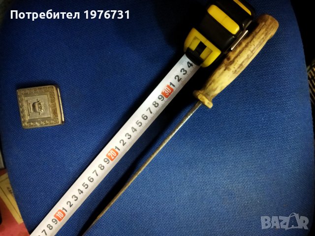Окопен Нож от щик с кокалена дръжка , снимка 5 - Антикварни и старинни предмети - 40370856