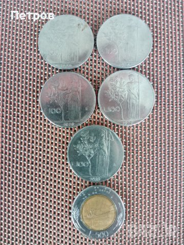 Продавам лот стари монети 1969,75,78,83....год..Италия., снимка 2 - Нумизматика и бонистика - 40788461