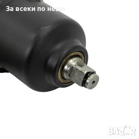 Пневматичен ударен мини гайковерт с къс шпиндел 1200Nm 12 с вложки и куфар JCB, снимка 2 - Други инструменти - 50333666