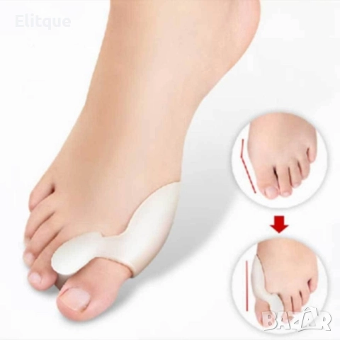 Силиконов разделител за палеца и малкото пръстче на крака, снимка 4 - Други - 52879692