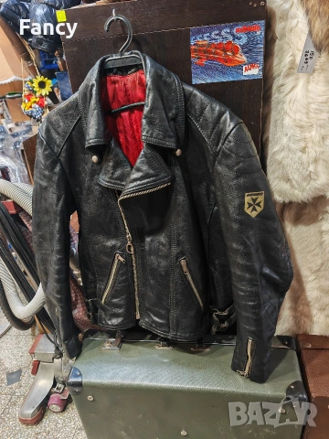 Рокерско яке Harro естествена кожа , снимка 3 - Якета - 53202885