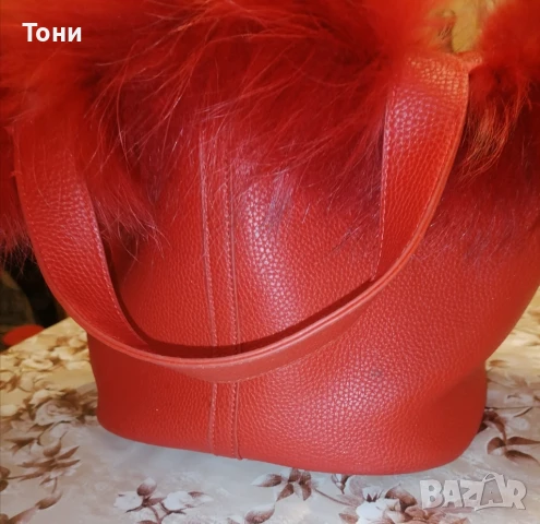 Нова Дамска Кожена Чанта , снимка 7 - Чанти - 50597662