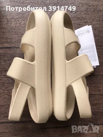 НОВИ Сандали гумени/ мека пяна EVA; плаж, басейн, изключително удобни, ергономични, противохлъзгащи, снимка 2 - Сандали - 49737448