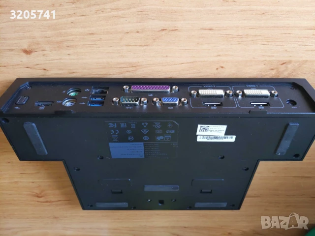 Докинг станция Dell E-Port Plus II Docking Station Port Replicator + Dell 130W Power Adapter, снимка 2 - Мрежови адаптери - 51246188