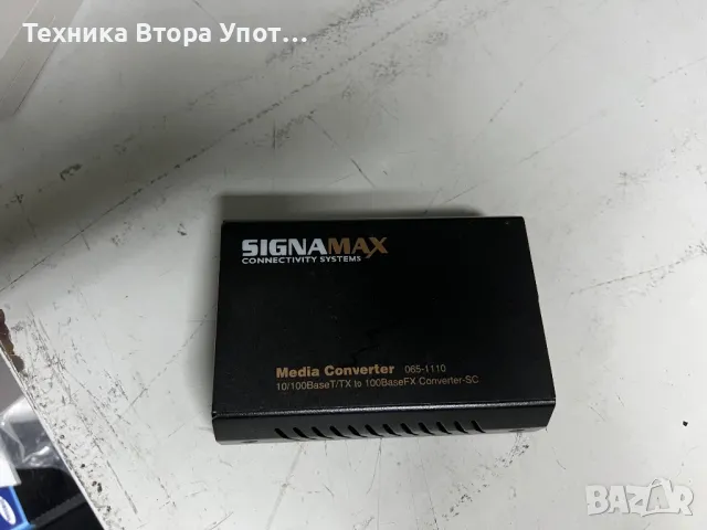 Media Converte signamax, снимка 2 - Мрежови адаптери - 50318978