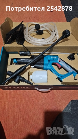 Водоструйка на батерия Total , снимка 3 - Други инструменти - 52876354