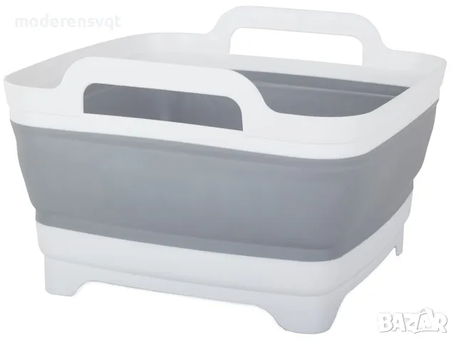 Силиконова купа сгъваема с тапа за източване, снимка 3 - Аксесоари за кухня - 48907863