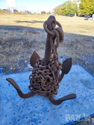 Старинна котва , снимка 3 - Други ценни предмети - 42897686