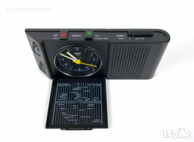 УКВ радио с часовник Braun ABR 313 SL (Type 4779) / Germany, снимка 11 - Радиокасетофони, транзистори - 49168105