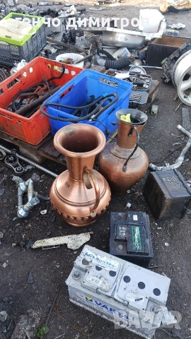 големи медни съдове 