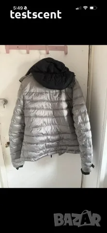 £184.99 Оригинално Superdry Snow Heritage Puffer Jacket  Silver Black – UK 16 Есенно и Зимно яке, снимка 5 - Якета - 36906816