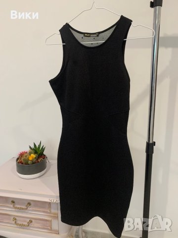 Елегантна черна рокля , снимка 15 - Рокли - 44358013