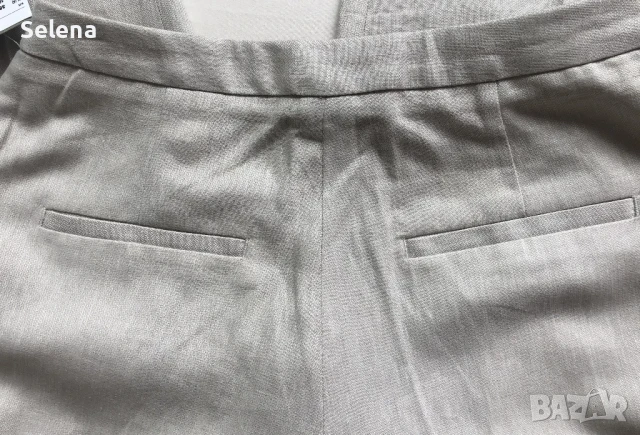 Нов ленен панталон Н&M, снимка 5 - Панталони - 50516496