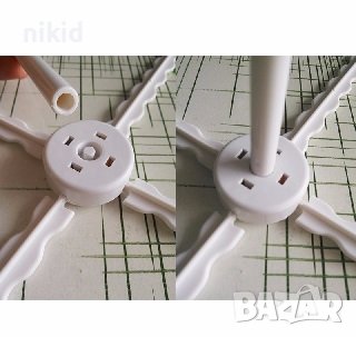 3 етажна Пластмасова стойка закачалка поставка за сушене на цветя и декорация от фондан бижута, снимка 4 - Други - 37599257