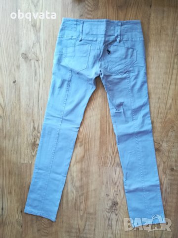 Сив, дамски панталон moni petrov, снимка 3 - Панталони - 29161365