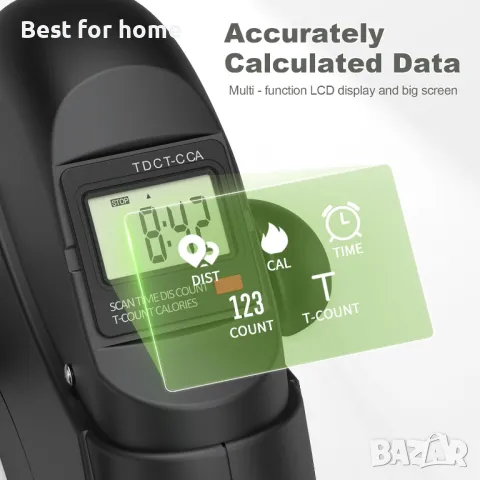 Мини велоергометър, тренажор с педали за велосипед, снимка 8 - Фитнес уреди - 49638358