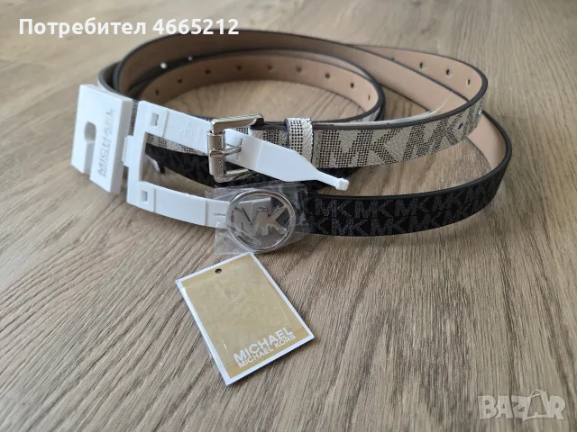 Нови оригинални колани Michael Kors , снимка 3 - Колани - 56459313