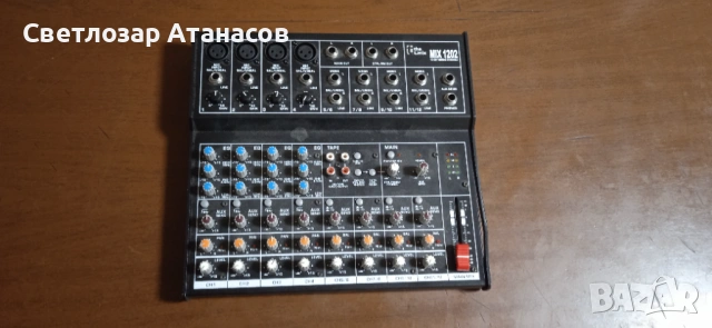 Аудио миксер The T.Mix 1202, снимка 5 - Ресийвъри, усилватели, смесителни пултове - 54071079