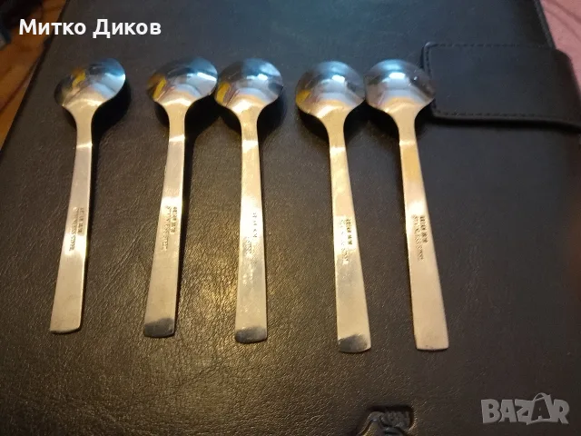 Arion 18/10 Stanless steel малки лъжички 5 броя 114 мм, снимка 3 - Прибори за хранене, готвене и сервиране - 56119862
