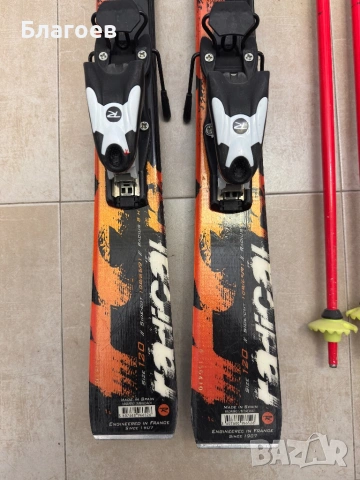 Детски ски Rossignol Radical RSX 120 Junior Ski и щеки Leki, снимка 5 - Зимни спортове - 53113779