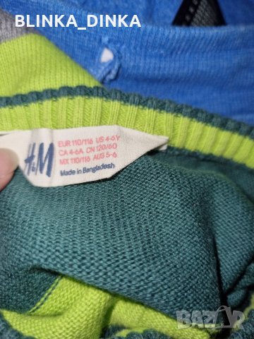 H&M блуза и панталон 110, снимка 3 - Детски комплекти - 34976364