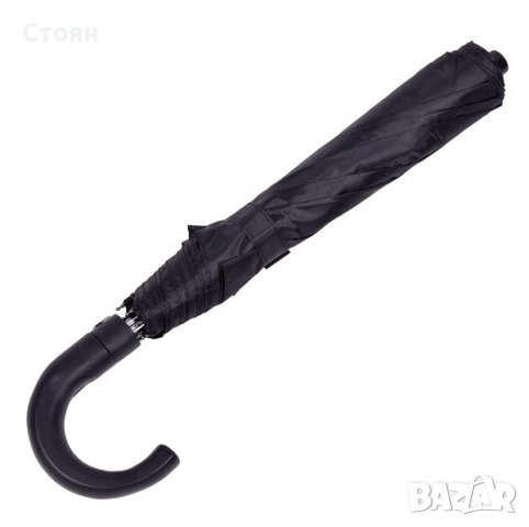 Чадър за дъжд Автоматичен черен 42 см, снимка 4 - Други - 42877854