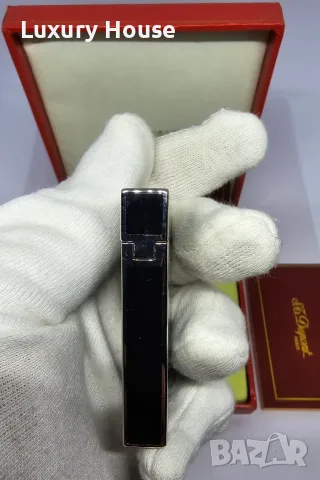 Запалка S.T. Dupont с Черен Лак, снимка 4 - Колекции - 56202238