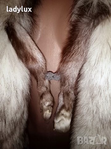 Прекрасна Яка от Лисица, 130 см. Код 1919, снимка 6 - Шалове - 39304664