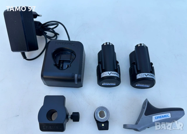 DREMEL 8220 - Акумулаторен мини мултишлайф 2x12V 2.0Ah като нов!, снимка 8 - Други инструменти - 53115231