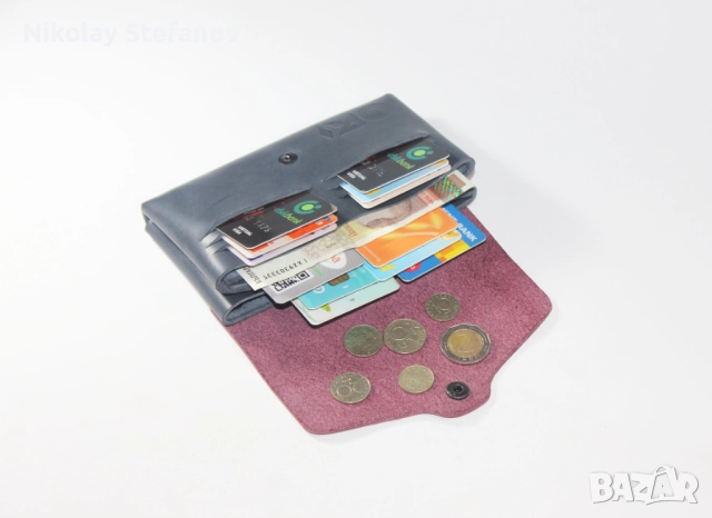 Дизайнерски оригами портфейл, снимка 2 - Портфейли, портмонета - 52392907