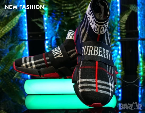 Мъжки Маратонки ✨ Burberry , снимка 5 - Маратонки - 50832003