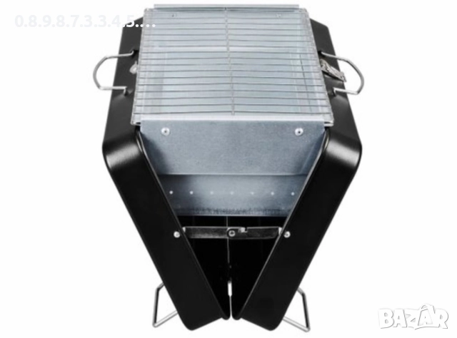 грил за дървени въглища Тип куфар, снимка 4 - Скари - 52420376