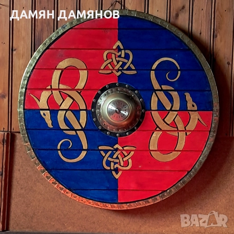 Нормандски щит-дървен