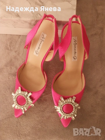 Дамски обувки на висок ток 37, снимка 4 - Дамски обувки на ток - 54225404