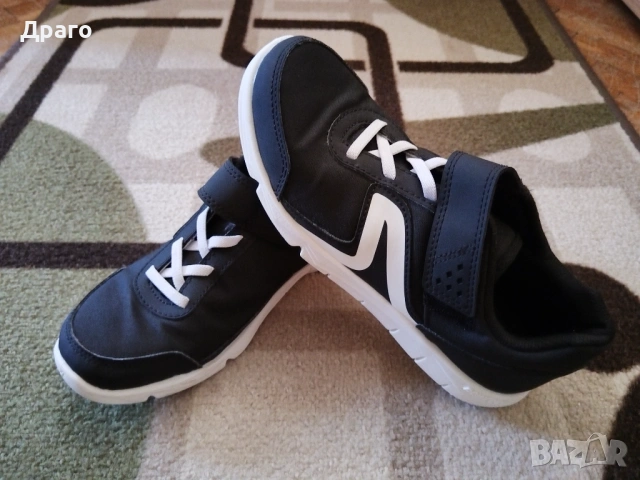 ДЕТСКИ ОБУВКИ PW 100, С ВЕЛКРО, ЧЕРНИ, снимка 2 - Детски маратонки - 54181605