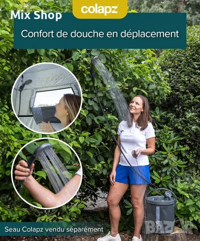 Нов Къмпинг душ Colapz Vanlife с USB зареждане, снимка 5 - Друга електроника - 56323568