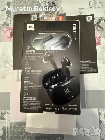 JBLTune 215 TWS, снимка 3 - Безжични слушалки - 52956384