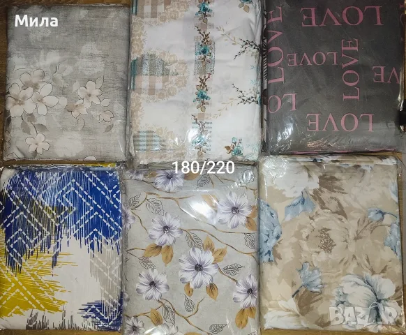 Спални комплекти 4 части 180/220, снимка 2 - Спално бельо - 51052776