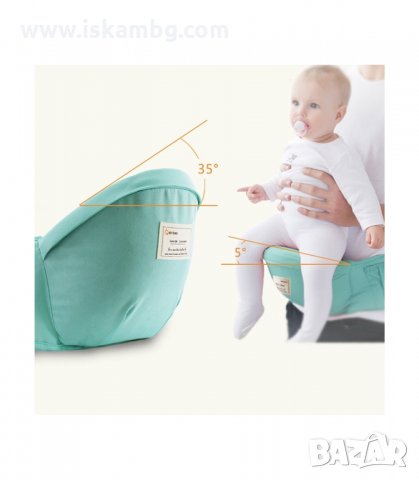 ЕРГОНОМИЧНО КЕНГУРУ ЗА ДЕЦА СЪС СТОЛЧЕ - код 6088, снимка 11 - Кенгура и ранички - 33930897