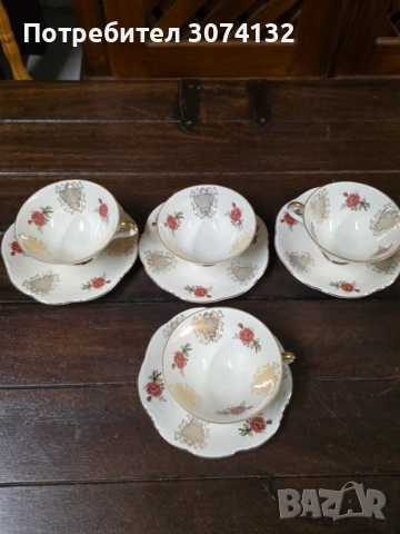 Колекционерски чаши за кафе от костен порцелан