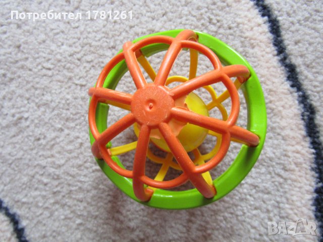 Детска дрънкалка - топка, снимка 3 - Дрънкалки и чесалки - 40392041