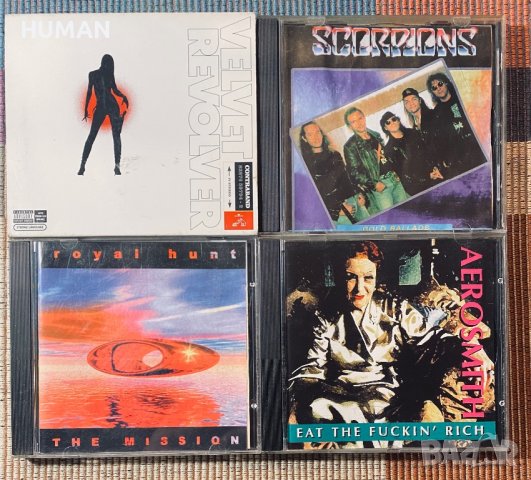 Velvet Revolver,Scorpions,Royal Hunt,Aerosmith , снимка 1 - CD дискове - 39060603