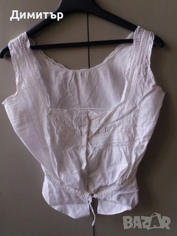 Автентични бюстие, килоти и чорапи от края на 19 век, снимка 4 - Бельо - 54243269