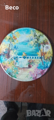 овална картина 