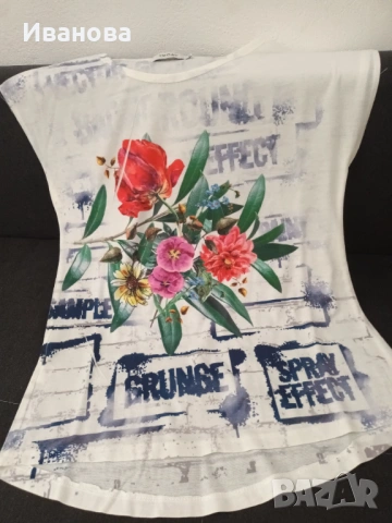 Дамска блуза, снимка 2 - Тениски - 54340761