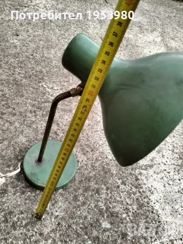 Настолна ретро лампа, снимка 2 - Антикварни и старинни предмети - 49845569