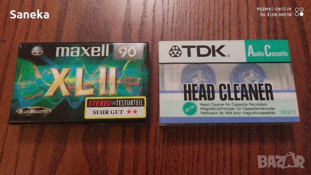 MAXELL XL II 90,TDK HEAD CLEANER